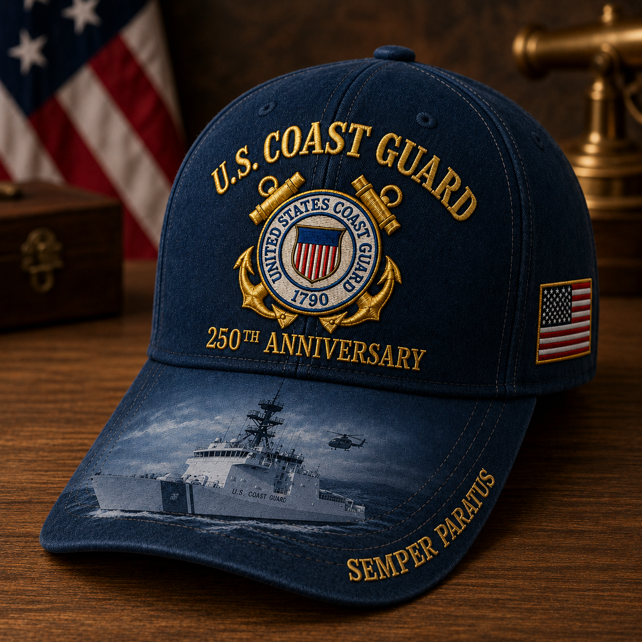 250th Commemorative Embroidered Cap