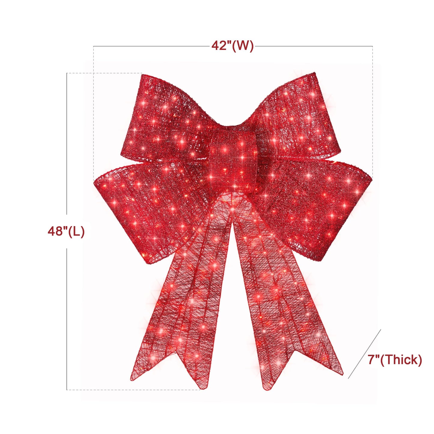 ๐ฅ LIT CHRISTMAS BOW ๐