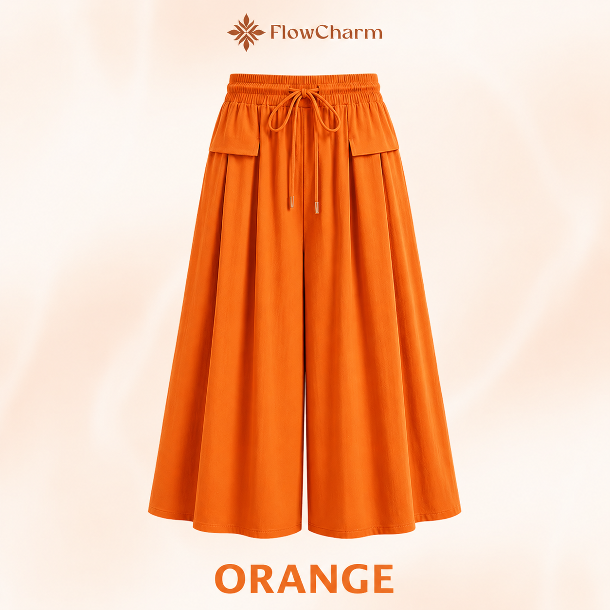 Temuvo - Pull-On Capri Culottes for Women