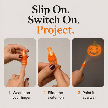 Halloween Finger Projector Lights – 40PCS