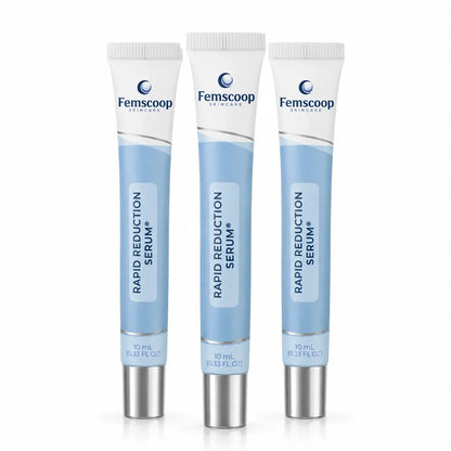 Femscoop Rapid Reduction Serum: Banish Heavy Eye Bags and Fine Lines in 10 Minutes Flat