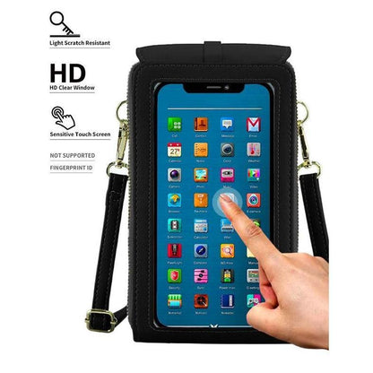 Women's Touchscreen Crossbody Phone Wallet
