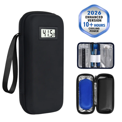 Insulin Cooler Travel Case with Temperature Display