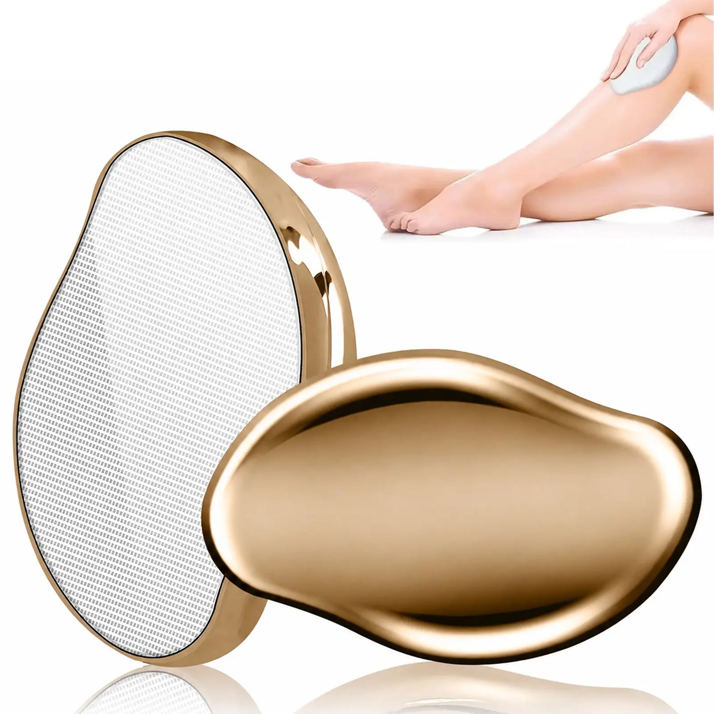 Ergonomic Hair Removal Tool with Protective Coaver