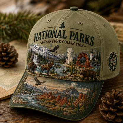 National Park Adventure  Cap