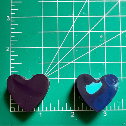 Heart crayon Valentines Cards