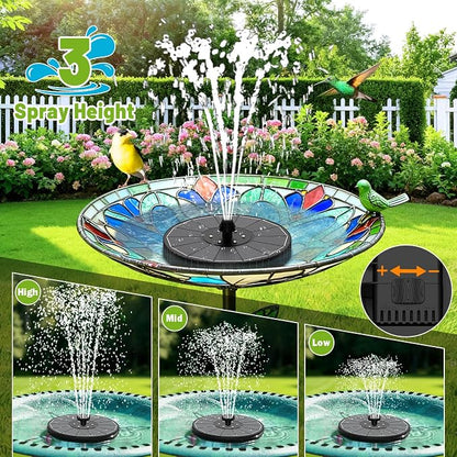Solar-Powered LED Pool Fountain - Perfect Upgrade for Your Swimming Pool