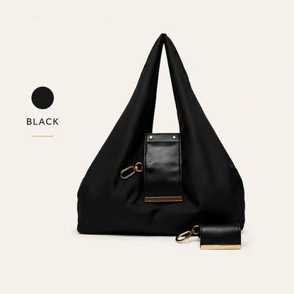 2-in-1 Charm-to-Tote Transformable Bag