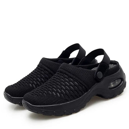 Orthopädische Clogs mit Luftkissen-Stütze zur Entlastung von Rücken und Knien