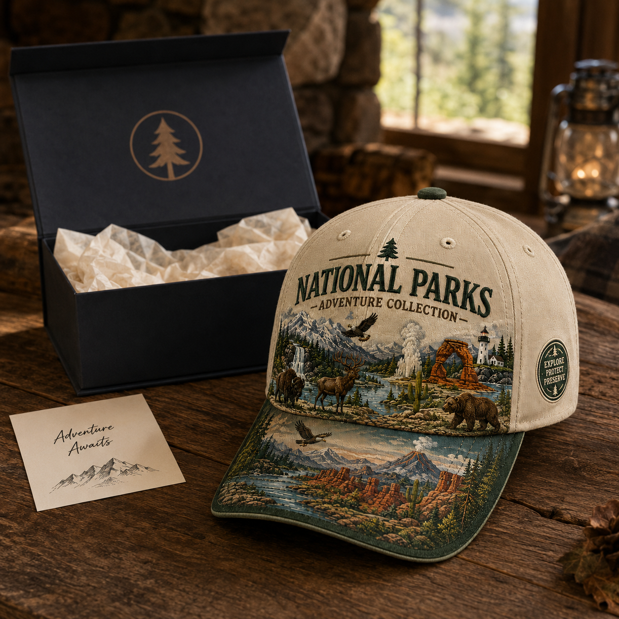 National Park Adventure  Cap