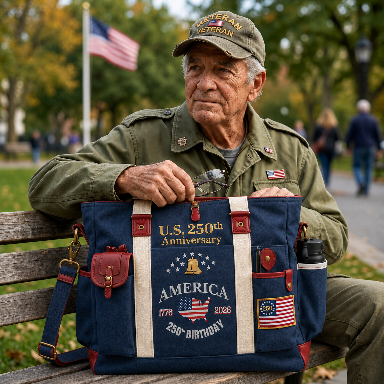Carry America’s 250th Anniversary With Pride 🇺🇸-USA 250th Anniversary Edition Heavy-Duty Multifunctional Outdoor Tote Bag