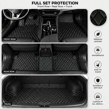 Elvile - Waterproof Non-slip Universal Fit Customized Floor Mats for Cars, SUVs, and Trucks