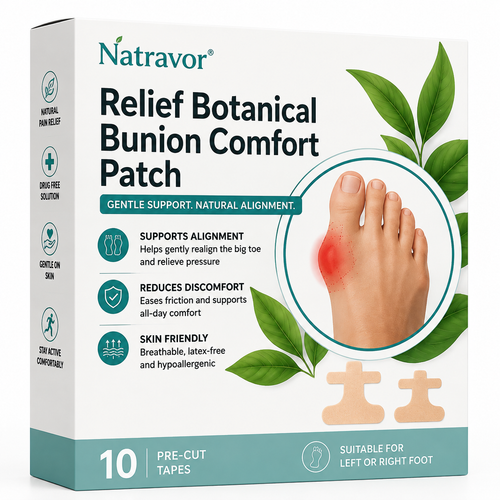 Natravor® Relief Botanical Bunion Comfort Patcht