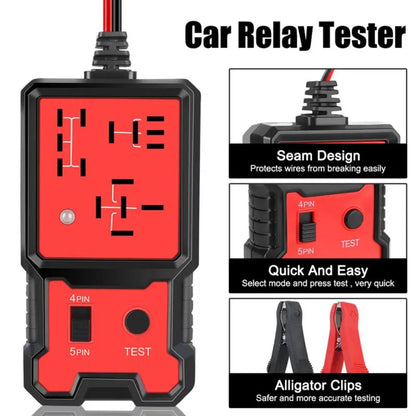🔌 Automotive Relay Tester Tool, 12V/24V Car Relay Tester