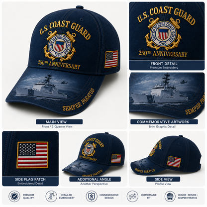 250th Commemorative Embroidered Cap