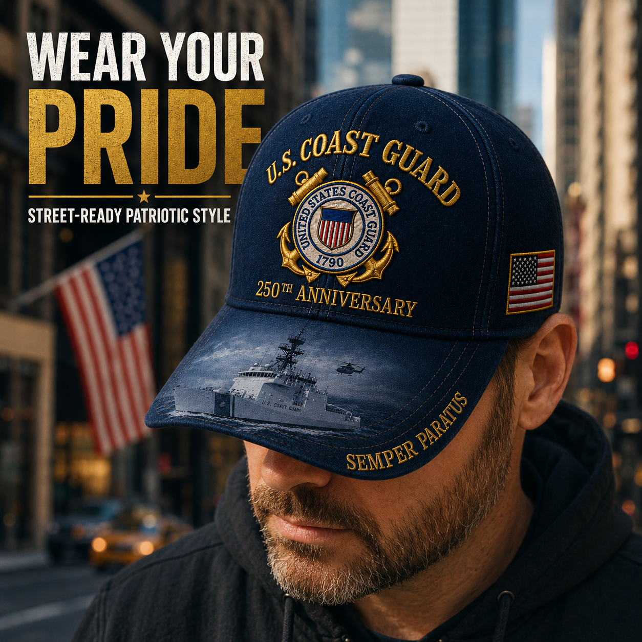 250th Commemorative Embroidered Cap