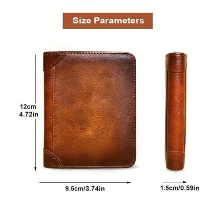 Ultra Slim RFID Leather Bifold