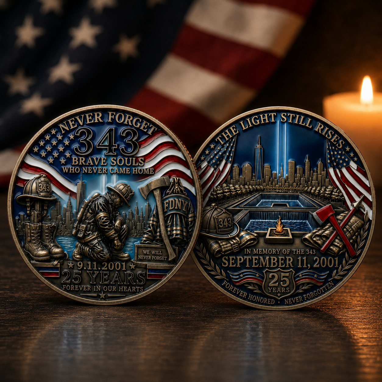 Never Forget 2001–2026 Honor Cap