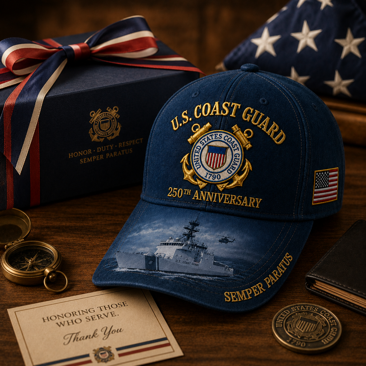 250th Commemorative Embroidered Cap