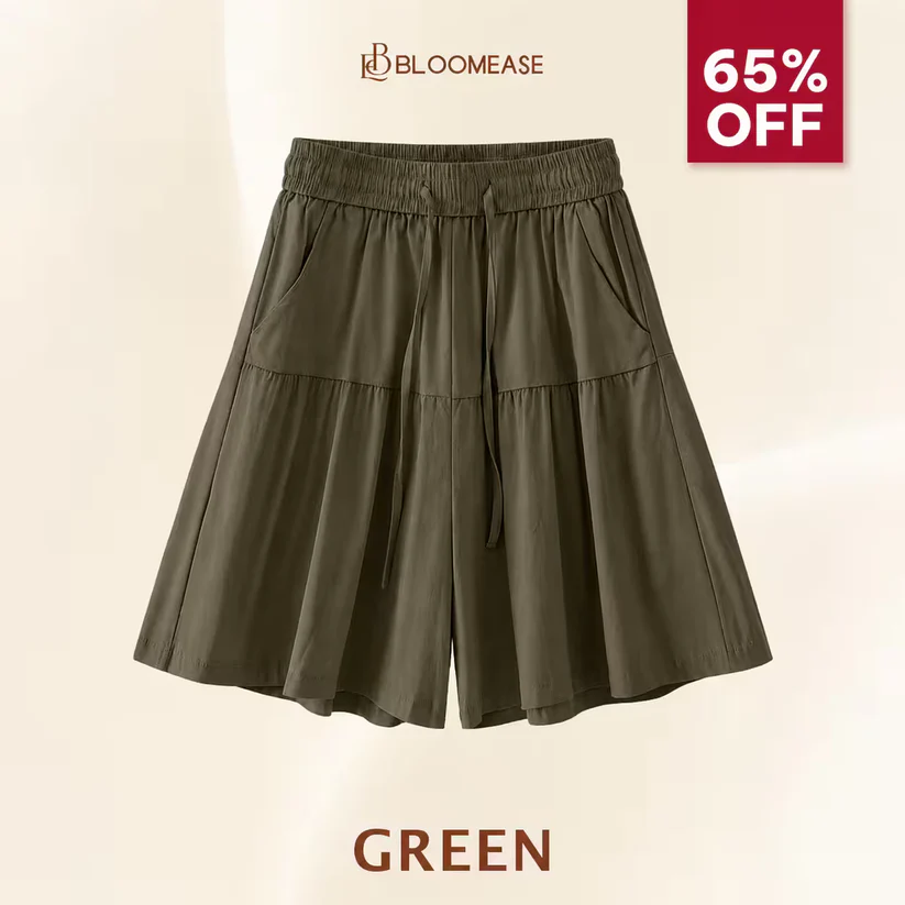 BloomEase™ - Flowy Skort Shorts with Built-In Shorts & Pockets