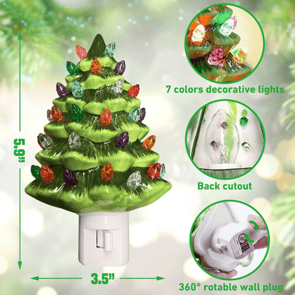 🔥LAST DAY 49% OFF - 🎄Christmas Tree Night Light