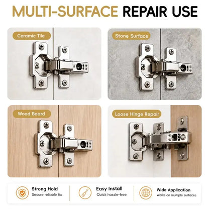 🔩 6×14mm Short Expansion Screw Set for Cabinet Hinge Repair & Stripped Thread Restoration