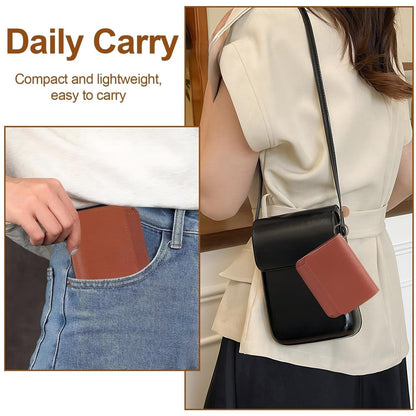 RFID Short Wallets for Women – Fashionable Card Holder with Key Ring & Coin Purse