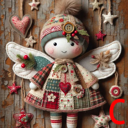 🔥LAST DAY 50% OFF - 🪡DIY Patchwork Angel Doll Kit