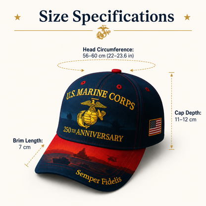 250th Anniversary Commemorative Embroidered Cap
