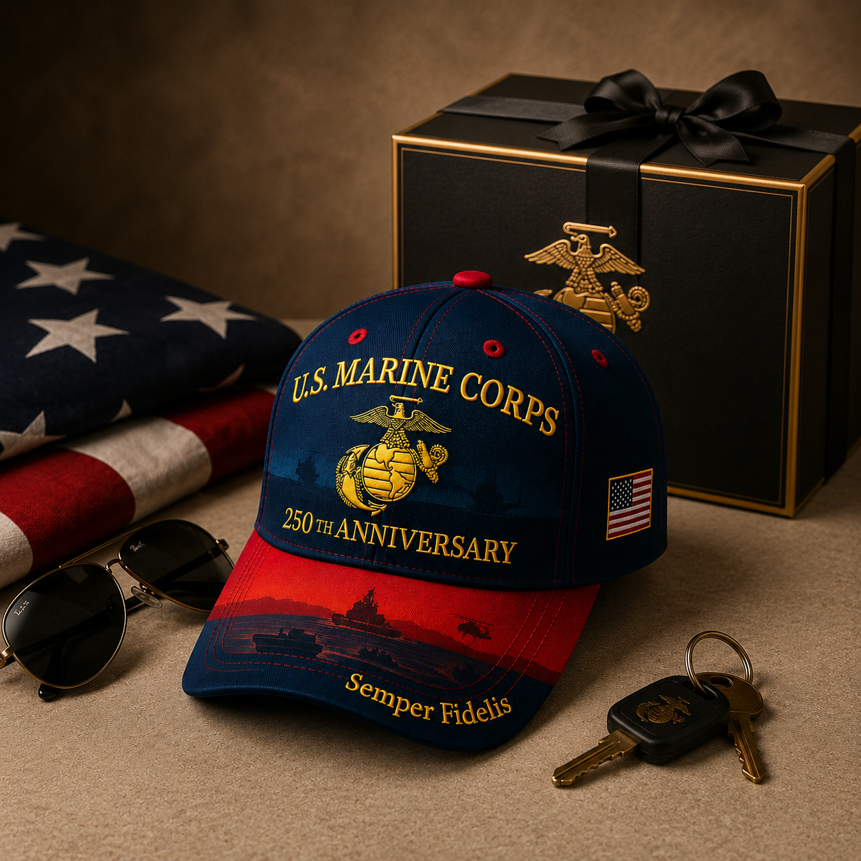 250th Anniversary Commemorative Embroidered Cap