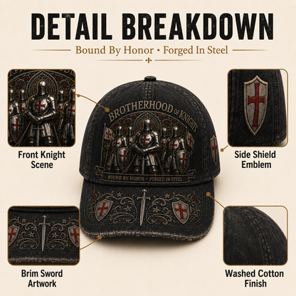 Brotherhood Of Knights Honor Cap