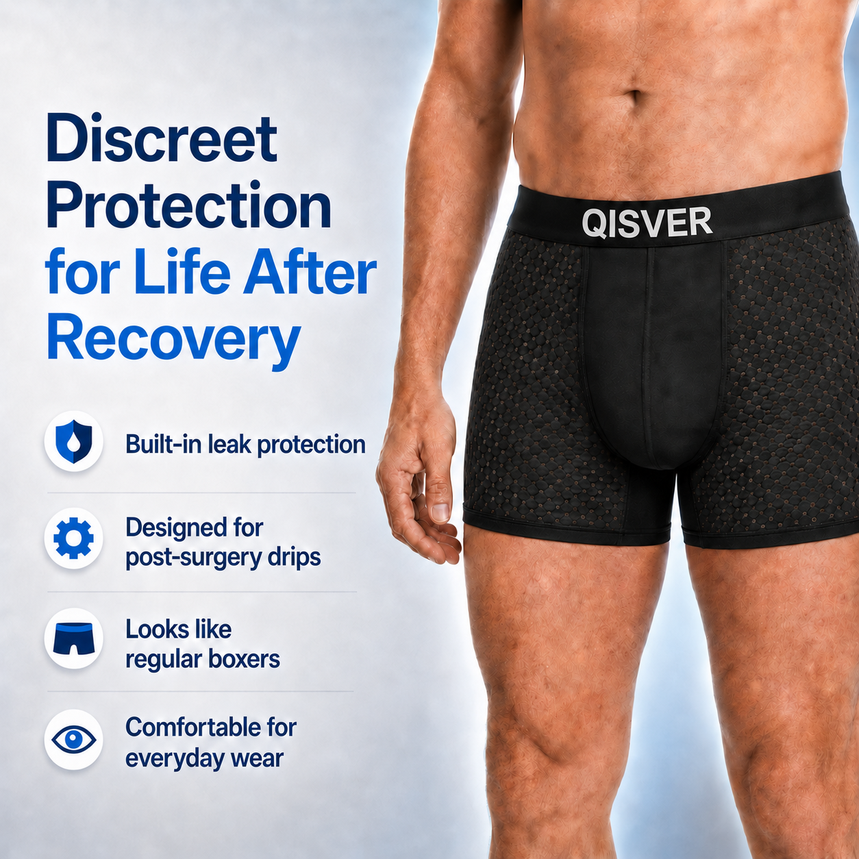 QisverBoxer™ MaxShield Leak-Proof Boxer Briefs