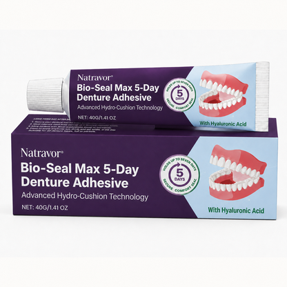 Natravor® Bio-Seal Max 5-Day Denture Adhesive
