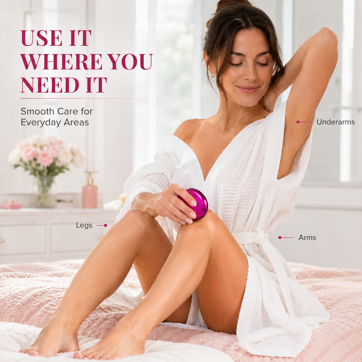 Ergonomic Hair Removal Tool