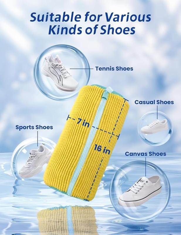 Protective Mesh Shoe Washing Bag For Easy Laundry Care