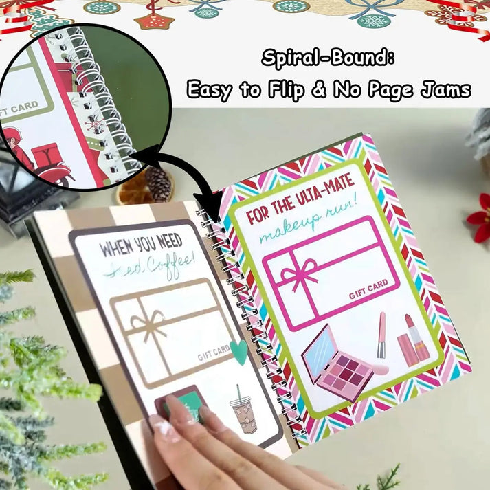 🎁Christmas Gift Card Book