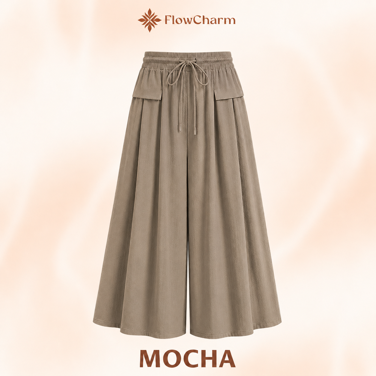 Temuvo - Pull-On Capri Culottes for Women