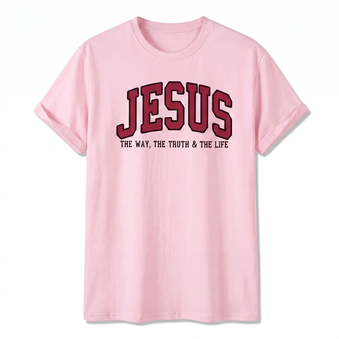 Jesus The Way The Truth and The Life Varsity Sweatshirt & T-shirt