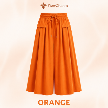 Temuvo - Pull-On Capri Culottes for Women