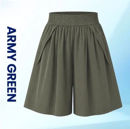 Women’s Ice Silk Stretch Bermuda Shorts
