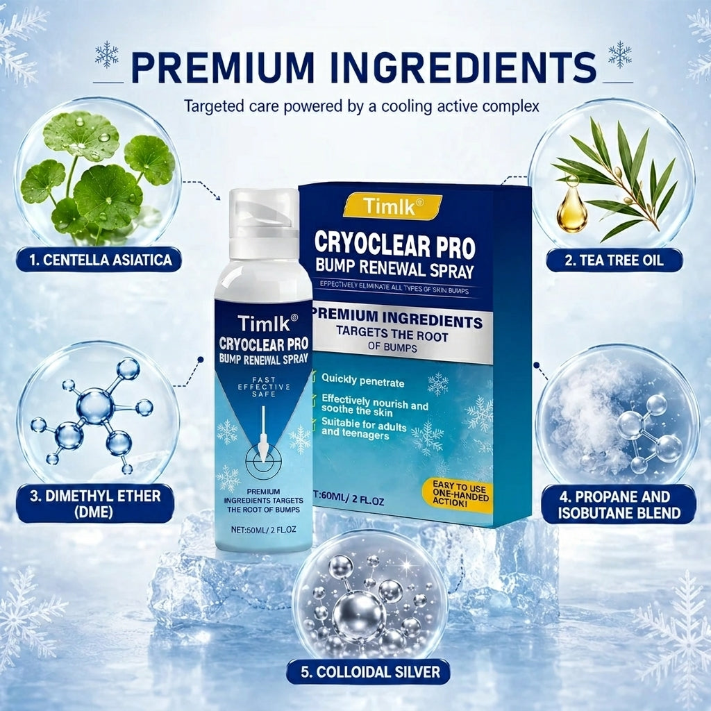Timlk® CryoClear Pro Bump Renewal Spray