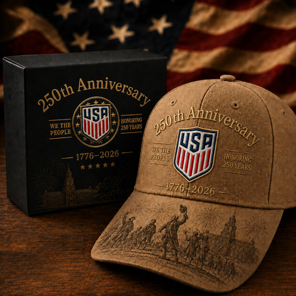 USA 250th  Commemorative Cap – 1776–2026 Limited Edition Patriotic Baseball Hat