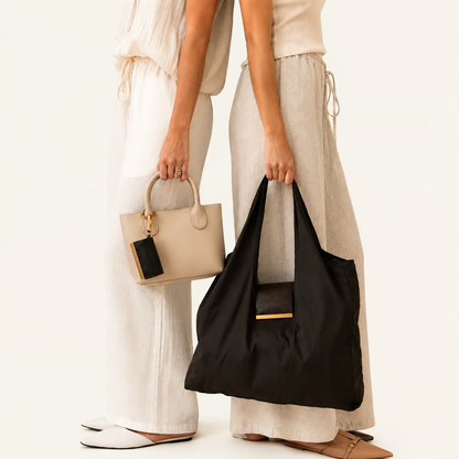 2-in-1 Charm-to-Tote Transformable Bag