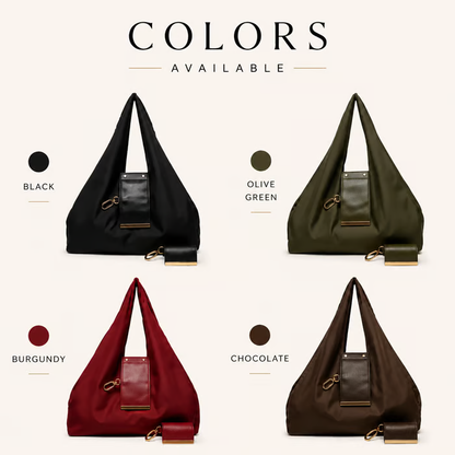 2-in-1 Charm-to-Tote Transformable Bag