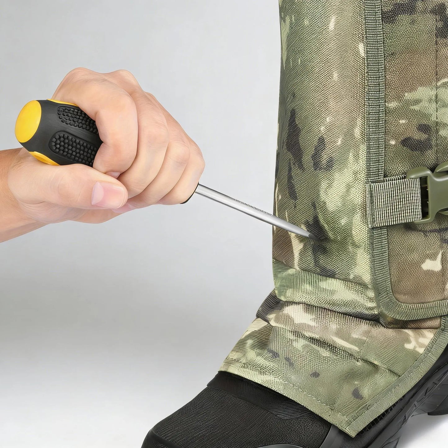 Snake-Resistant Outdoor Leg Gaiters