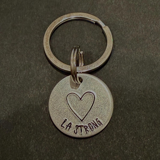 LA strong keychain