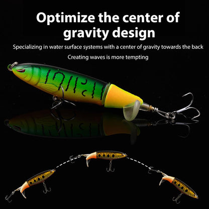 5-Pack 10cm  Artificial Fishing Lure – Perfect Casting Weight for Bass & Pike