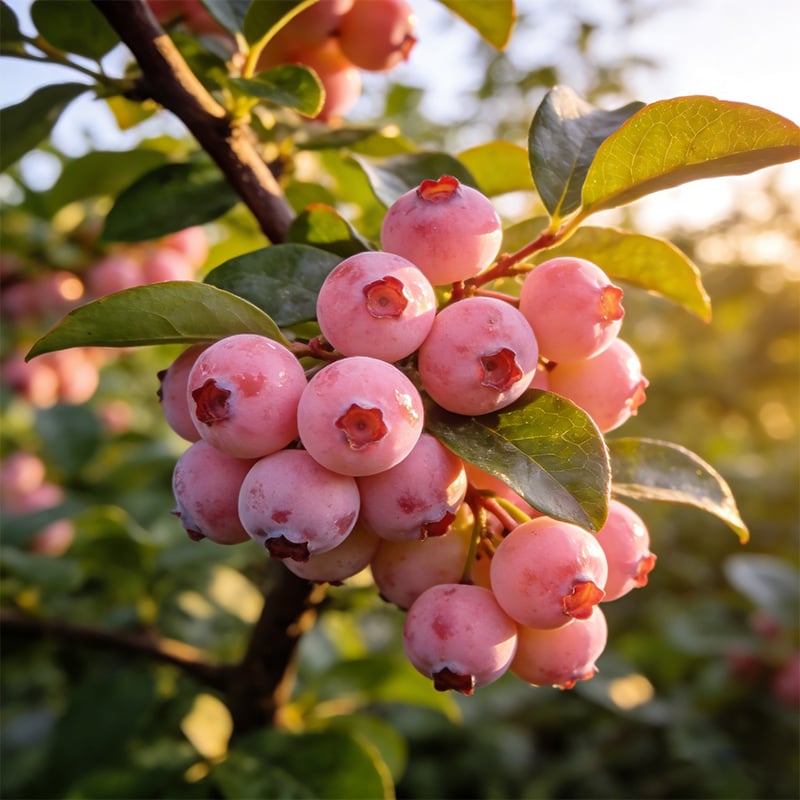 Premium Pink Blueberry Seeds -A Uniquely Delightful Taste