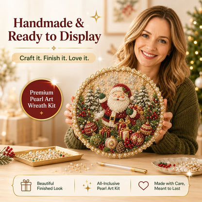 Four Seasons & Holiday Pearl Art Hanging Wreath Kit