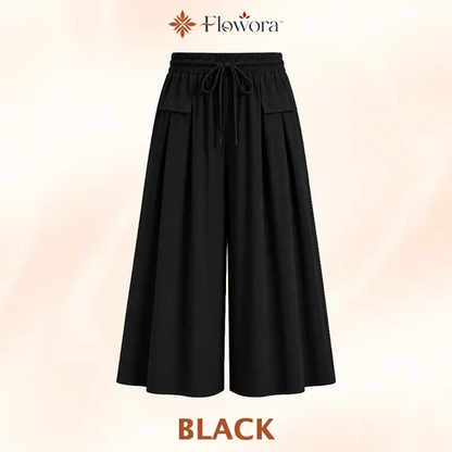 Flowora™ - Pull-On Capri Culottes for Women